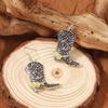 European and American Bohemian Retro Rose Boots Earrings Popular Women's Versatile