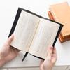KLASSICA Nicole Genuine Leather Book Cover (Rasta) for Paperbacks (36-size)