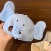 Plush Kitty Baseball Cap UV Protection Lop Ear Rabbit Hat Elephant Hat with Ears Nose  Streetwear