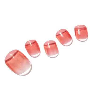 Nudie Peach Gel Pedi