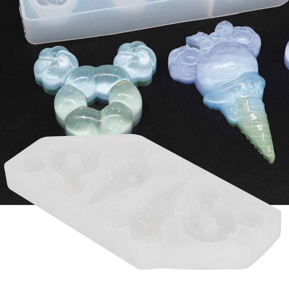 Silicone Reusable Ice Cream DIY Mold Portable Doughnut Making Mold Accessories