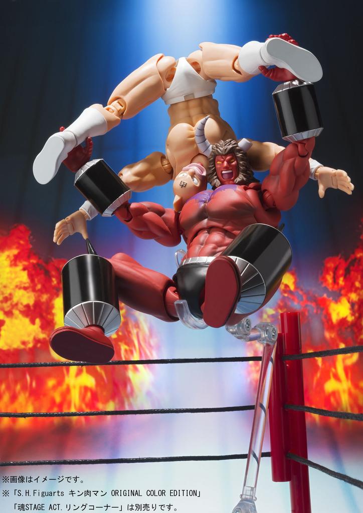 TAMASHII NATIONS Kinnikuman Buffaloman milion síly 170mm malovaná pohyblivá figurka SHFiguarts (10. verze) Cca. ABS a PVC