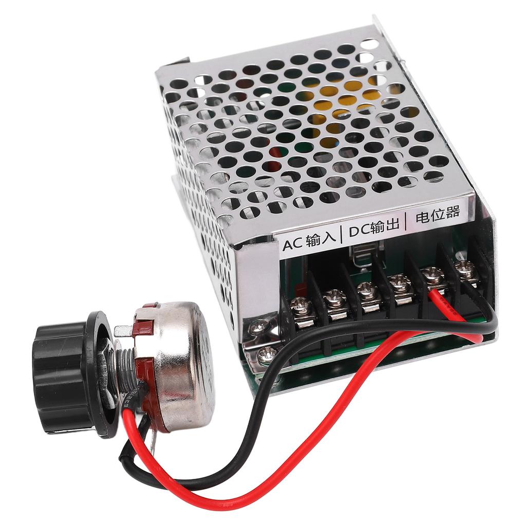 DC Motor Speed Regulator Overcurrent Protection Lightweight Portable Motor Speed Controller Switch