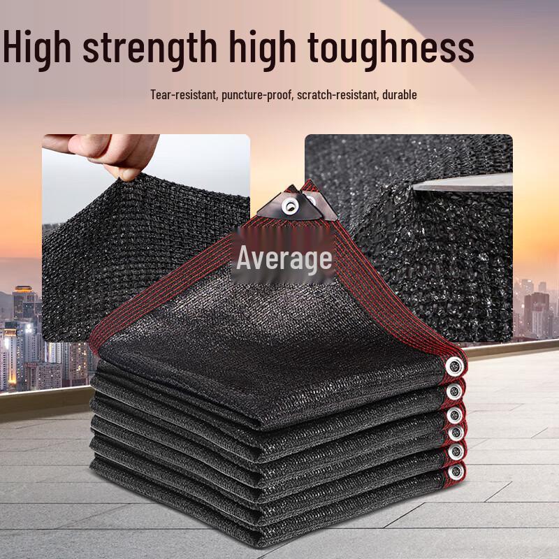 Outdoor Perforated Black Sunshade Net
