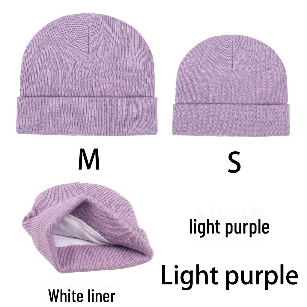 Autumn and Winter Knitted Parent-Child Woolen Hat for Children and Adults