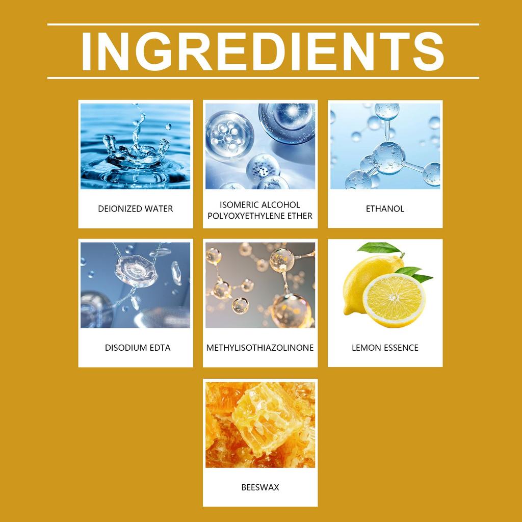 Beeswax Furniture Polishing Agent Polishing Care Scratch Furniture Care Spray 100ml