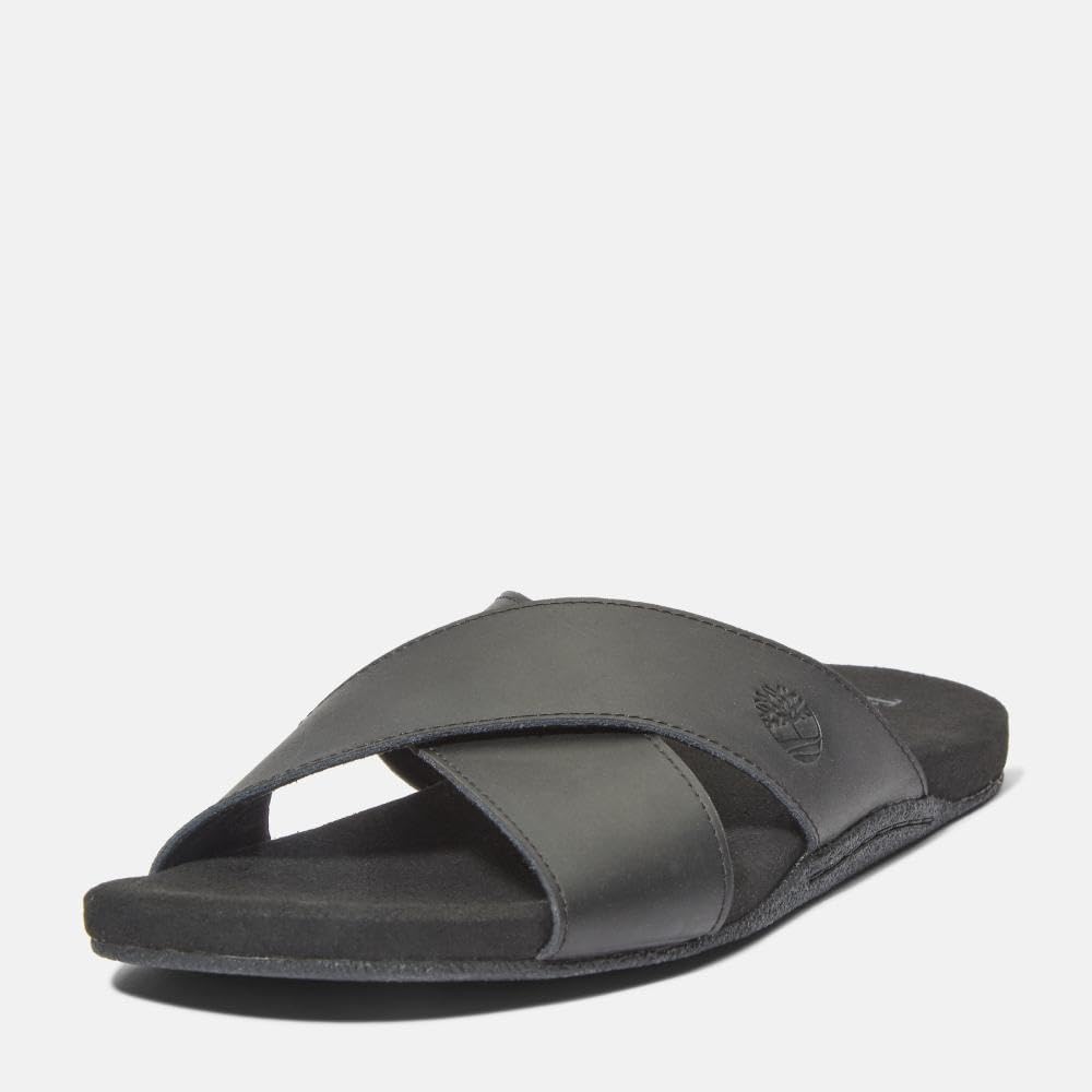 Timberland Herren Seaton Bay Riemensandalen, Jet Black, Größe 9.0 (27,0 cm), TB0A24Z50151