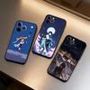 Wanderer Scaramouche Genshin Handyhülle Für iPhone 17,16,15,14,13,12,11 Plus,Pro Max,Weiche Silikon Schwarze Hülle