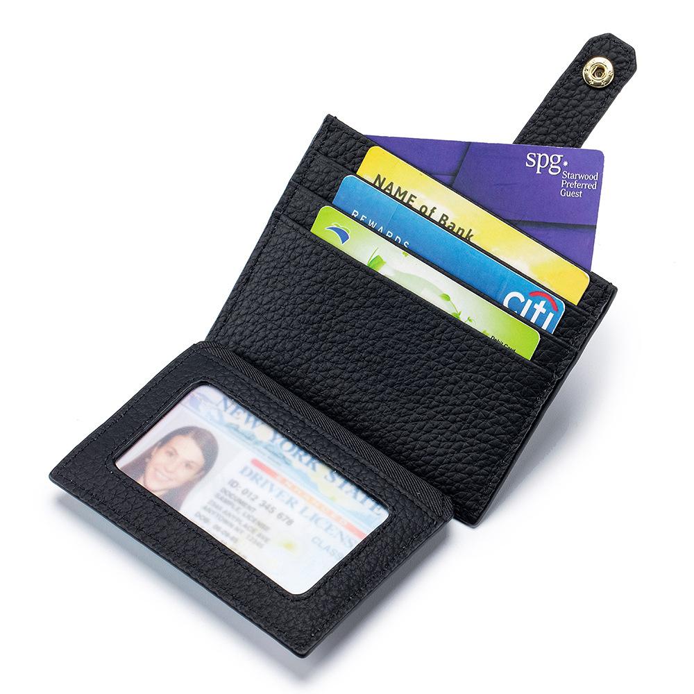 New ultra-thin multi-card ID card bag, high-value women's exquisite card cover, Korean version change bag storage bag