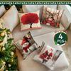 Christmas Theme Pillowcase Square Bedroom Sofa Cushion Cover 100% Polyester Living Room Soft Cushion Pillowcase Home Decor