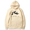 2025Men's sweatshirt with RUSTY logo kangaroo pocket casual flat design comfortable men's hoodie