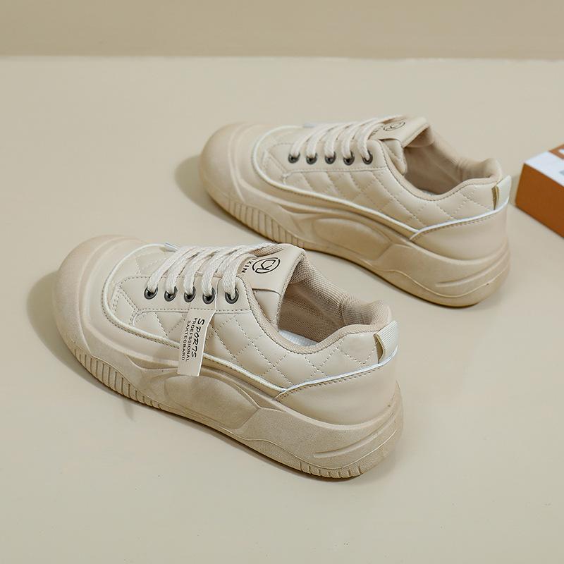 

Женская обувь Весенние новинки Модные универсальные туфли на платформе Весенние и осенние лоферы Повседневная обувь 40