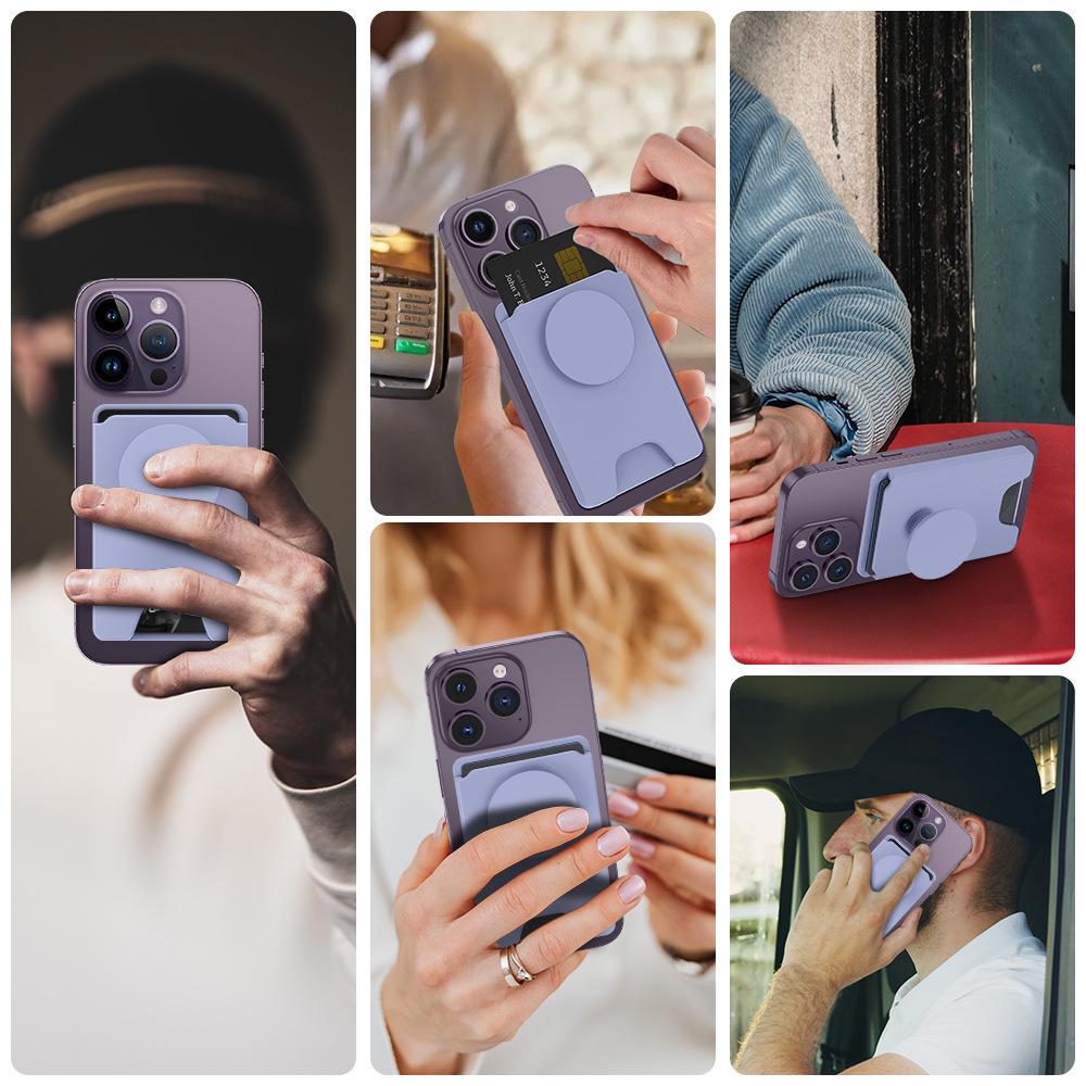 Foldable MagSafe Magnetic Phone Holder & Tripod for Streaming and Photography