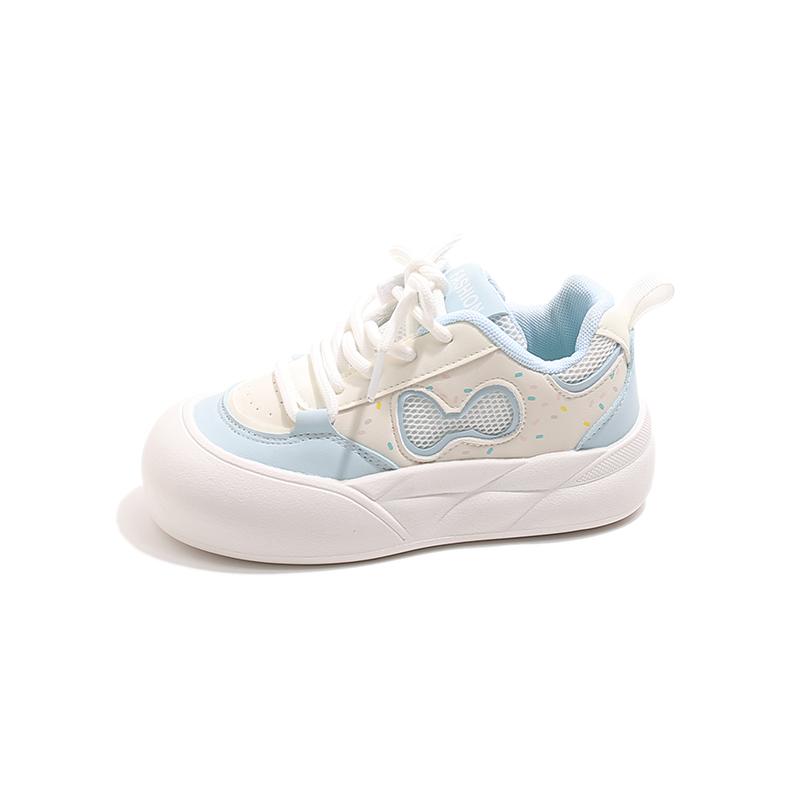 

Girls sports shoes new spring and autumn children s shoes breathable casual board shoes soft soled girls single shoes 38