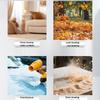 מפוח עלים טורבינה עוצמתי לניקוי עלים שנשרו, אבק ממחשב, שלג וחול מפוח חשמלי חזק