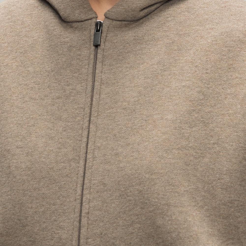 Fear of God Essentials Classic Full Zip-Up Hoodie 'Homestead Heather' Men's 192AS254781F