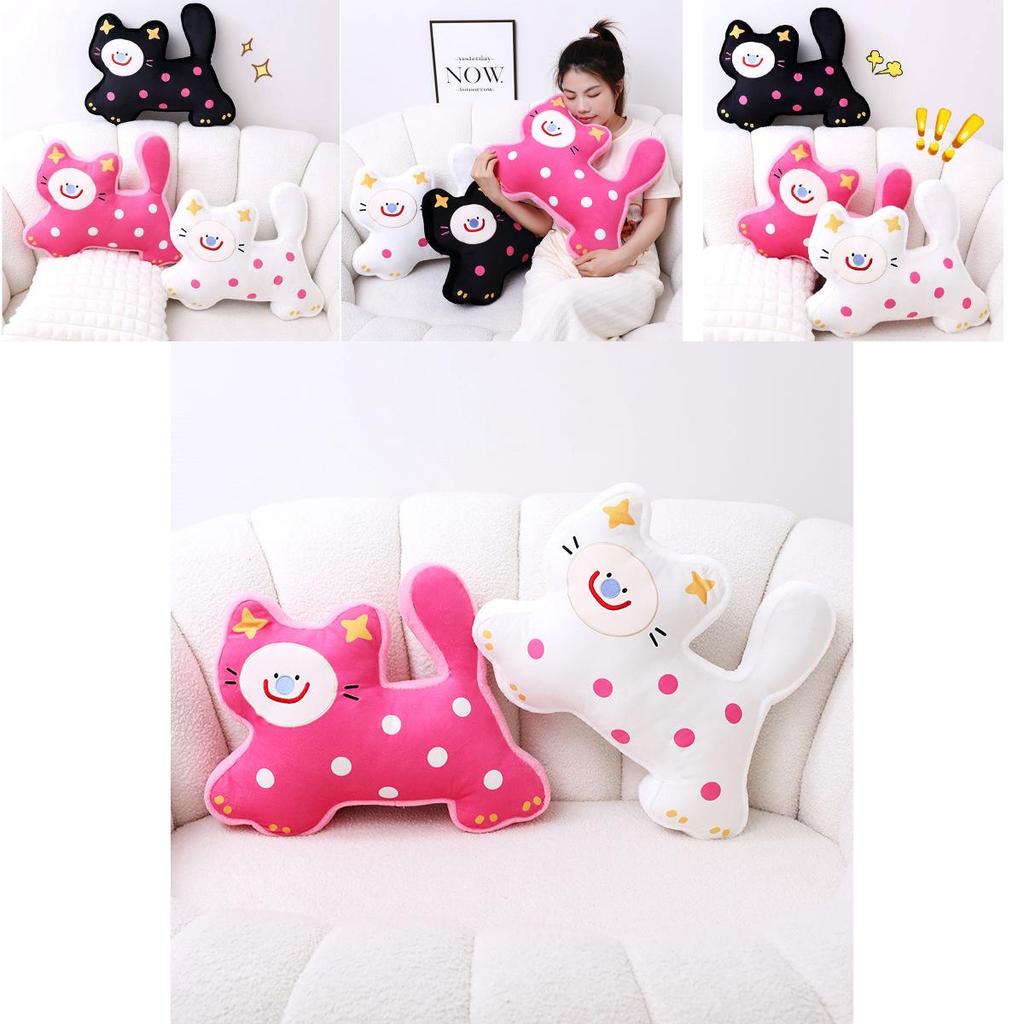 Adorable Plush Cat Pillow Soft Stuffed Animal Toy Perfect Gift For Kids