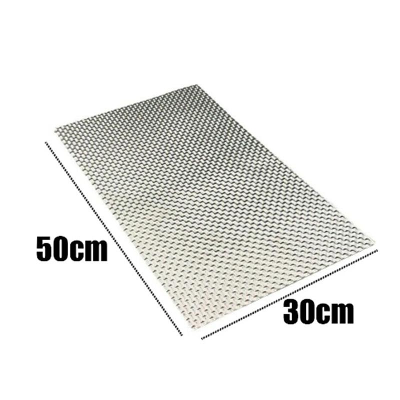 

Aluminum Heat Shield For Motorcycle Turbo Manifold Exhaust Pipe 300mm*500mm Guards Heat Shields Accessories Parts