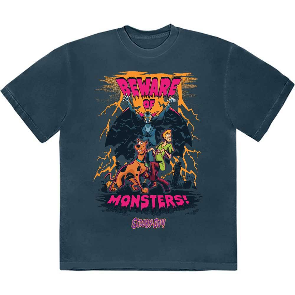 Scooby Doo Beware Of Monsters T Shirt L