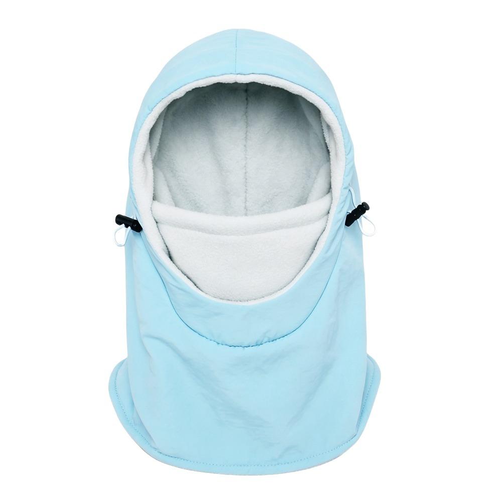 Warme Winter-Gesichtsmaske Dicke Winddichte Kapuzenmütze Kapuze Kinder Sturmhaube Hut Outdoor-Sport
