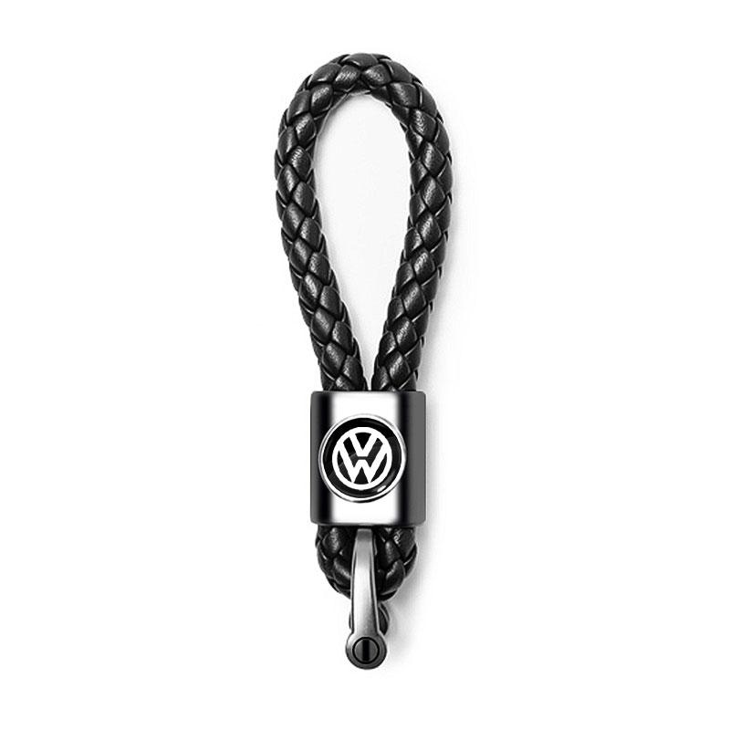 Car Key Chain Key Ring Key Lanyard Car Emblem Styling For Volkswagen Tiguan Golf-4 5 6 7 MK6 B5 B6 B7 Jetta Lavida Polo Tiguan Passat