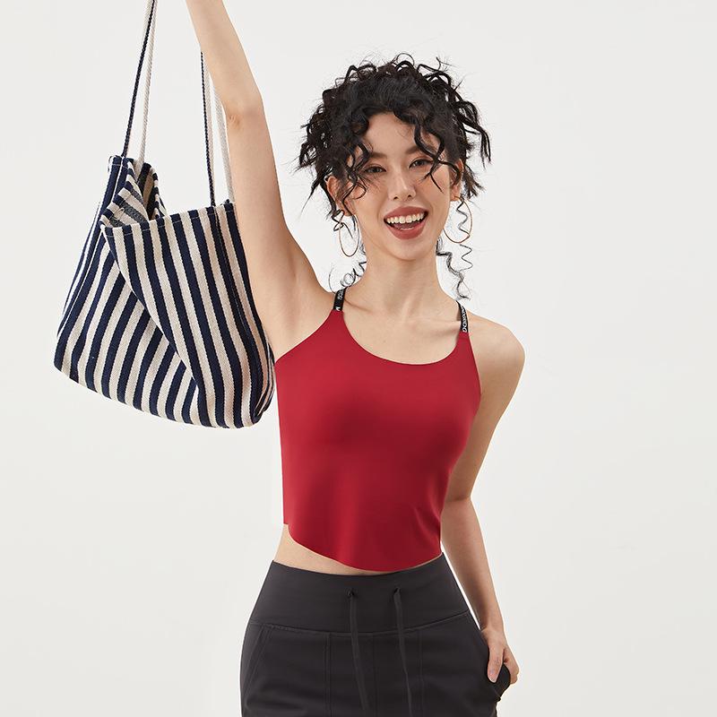 

Женский бесшовный ударопрочный спортивный бюстгальтер для фитнеса высокой интенсивности и йоги Medium