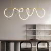 Designer Italian Minimalist Dining Table Chandelier - Nordic Modern Luxury Strip Light