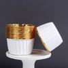 100 Stück Papier-Muffin-Förmchen Uni/Bedruckt Lebensmittelqualität Ölfest Gerollter Rand Kuchenform DIY Backzubehör Küchenbacken