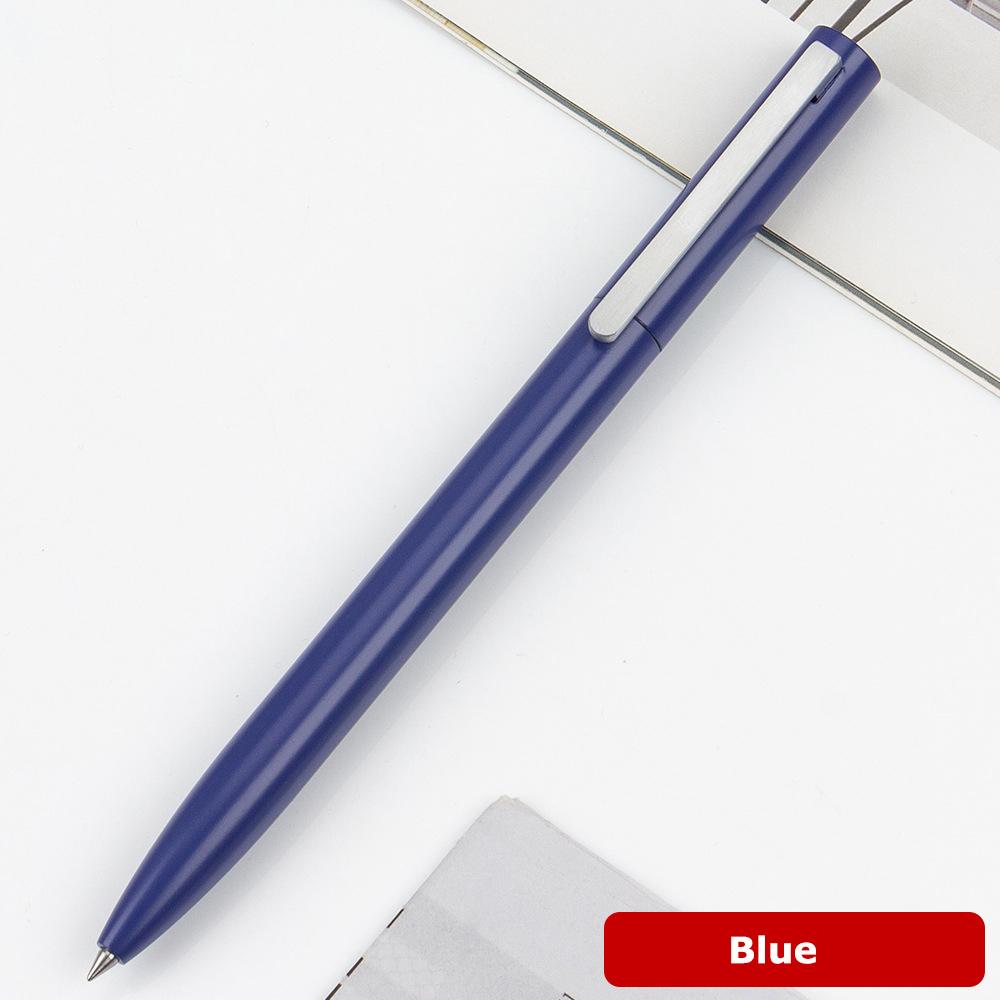 Penna a Gel Rotante in Metallo Penna Segnatrice con Ricariche per Penne Segnatrici Metalliche Xiaomi 0,5 MM Scrittura Fluida Sobria Elegante e Solida Ufficio Business