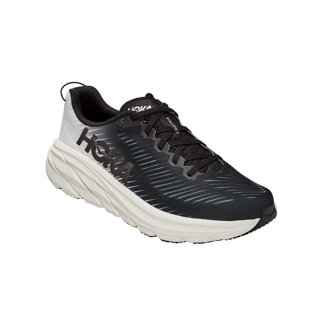 HOKA ONE ONE RINCON 3 WIDE BLACK/WHITE 28.5CM