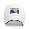 Spring Bosnia Flag Symbol Baseball Cap  Hunting Camping Fashion Print Sun Trucker Hat Unisex Adult High Quality Snapback Cap