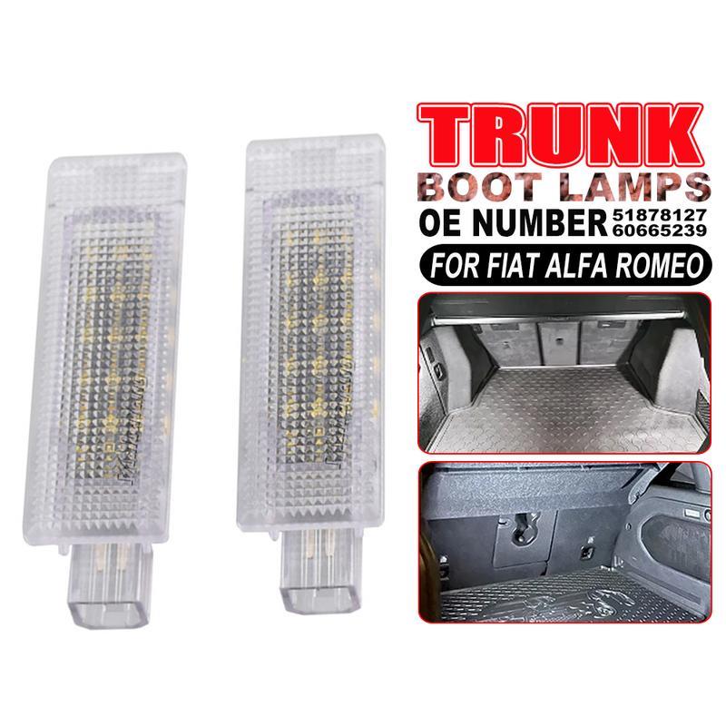 LED Trunk Luggage Door Glove Box Light For Alfa Romeo 166 147 156 159 Mito Lancia M Jeep Renegade Cherokee Maserati 51878127