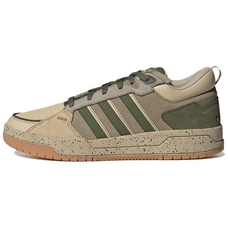 Adidas Neo 100DB 'Brown Green' Sneakers HP9943