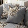 Europe Chenille Sofa Towel Jacquard Sofa Set Four Seasons Sofa Cover for Living Room Sectional Couch Backrest Armrest Cushion