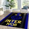 Inter Milan Floor Rug Office Rug Suitable For Hallway Dining Room Decorate Room Dormitory Antislip Carpet Office Home Decor
