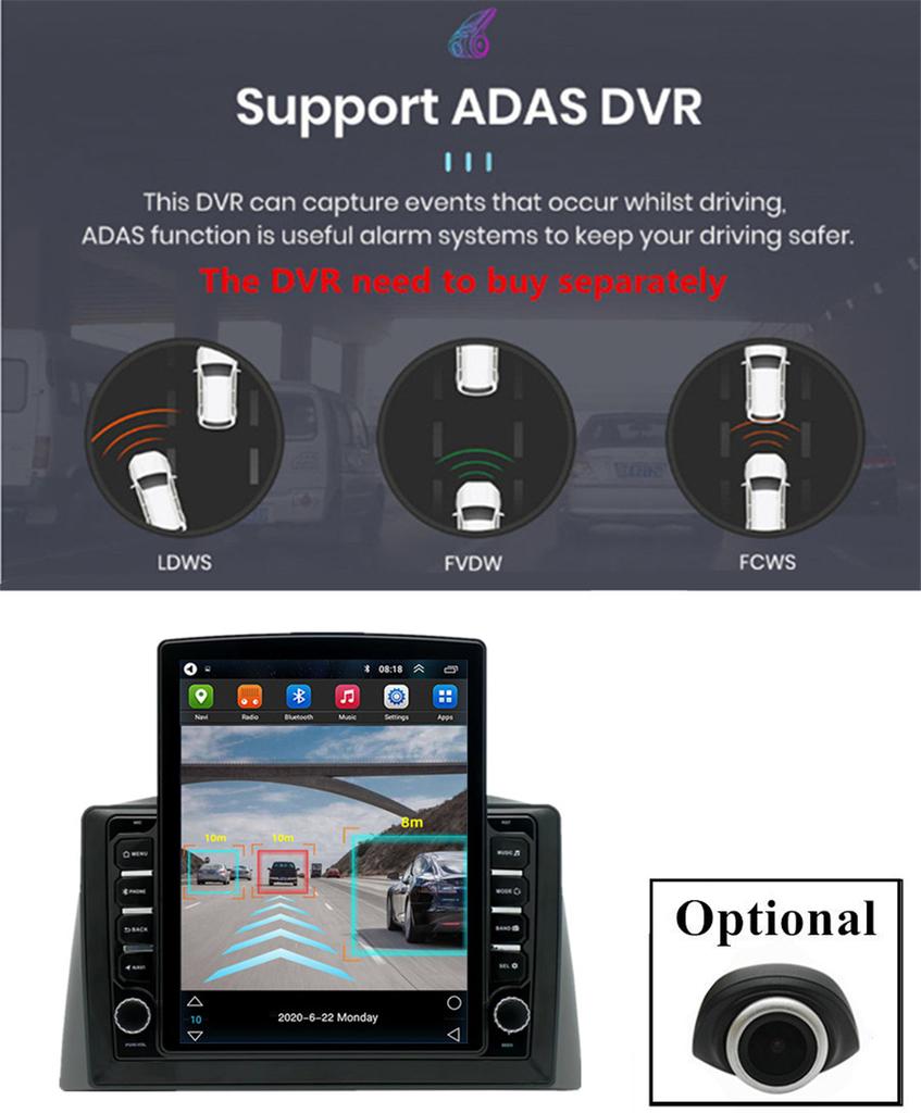 9.7'' Android 12 Car Stereo Radio GPS Player For Jeep Grand Cherokee 2004-2007