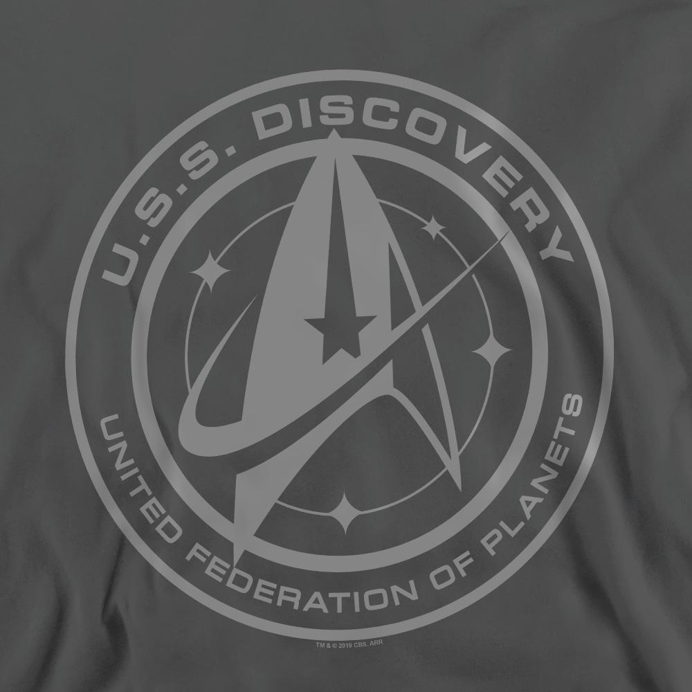 Star Trek: Discovery Unisex Adult Discovery Crest Sweatshirt