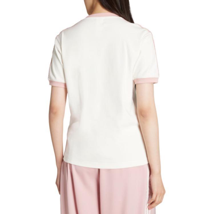 Adidas Originals ruffled three-stripes T-shirt KC8821