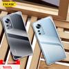 Xiaomi 12/12S Phone Case, 12x Full Protection, Shockproof, Transparent Soft, TPU Airbag, Unisex (With Lanyard Hole), ES-Ip9 Series, Transparent White