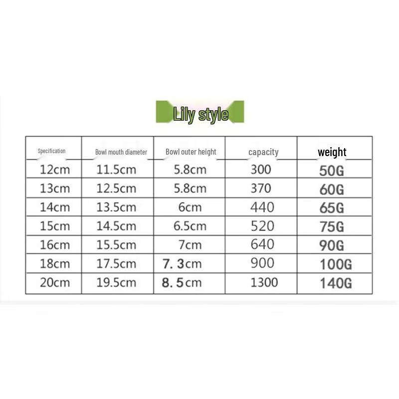 Zankang Double-Layer Stainless Steel Lily Bowl