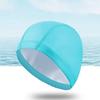 2Pcs Adults Swim Cap Water Resistant Elastic Breathable Long Short Hair Swimming Hat Solid Color Men Women Swimming Pool Cap