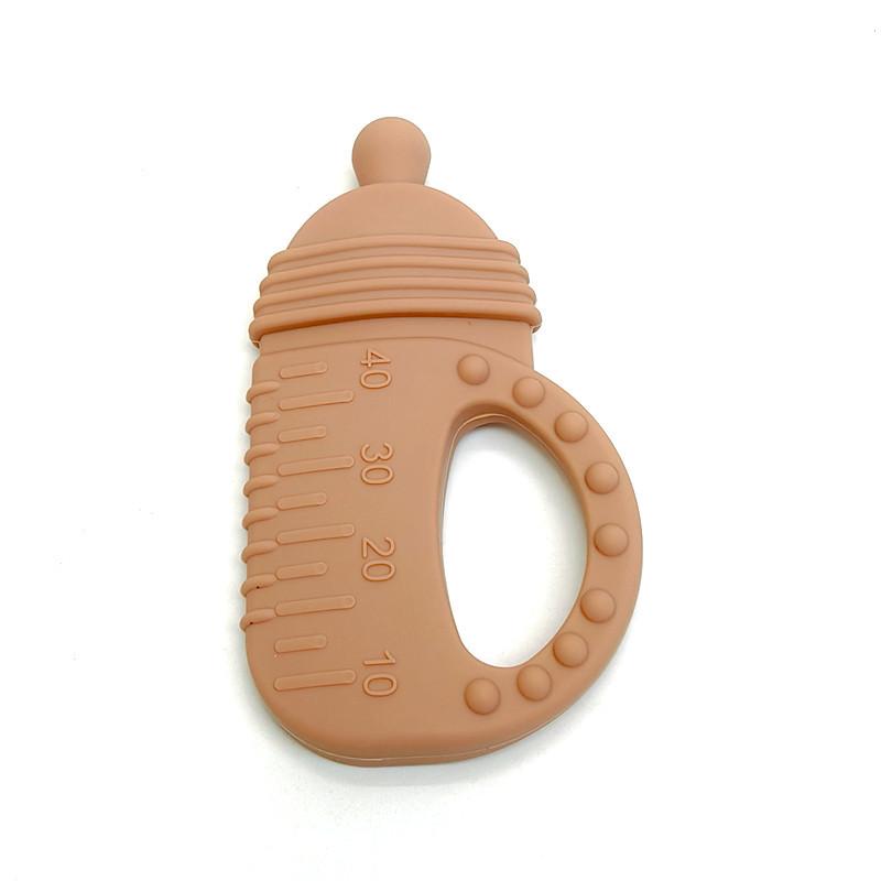 Non-Toxic Baby Teething Stick Silicone Teethers Toys Bottle Teethers Baby Teethers Biteable Toys
