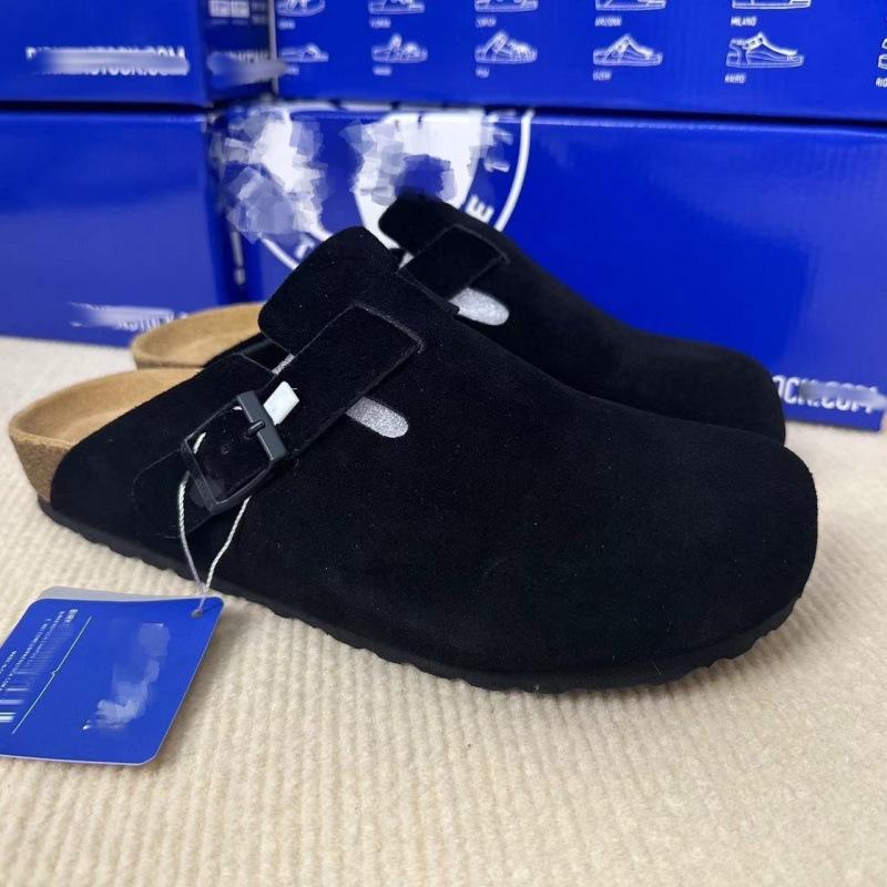 Birkenstocks pure original couple's new bag head cool slippers lazy person wearing Birkenstocks outside