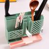 Chopsticks Tube Kitchen Tableware Rack Knife Rack Integrated Household Multi-functional Drain Chopsticks Cage Wall Box