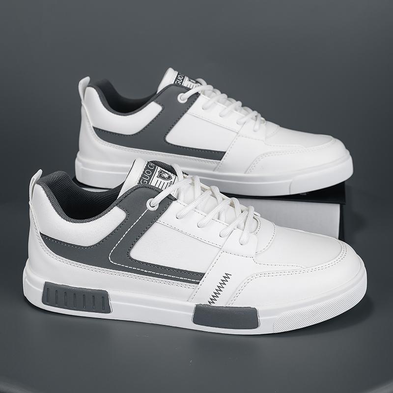 

Large Size 47 Sneakers Men Comfortable Walking Shoes For Men Fashion Flat Vulcanized Student s Sneakers Male Autumn 47 сірий/білий