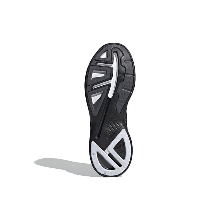 Adidas Response Fabric Cushioning Slip Resistant Cushioning Slip Resistant Low top Running Shoes Men's Black White FX3625
