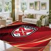 Fulham Voetbal Design Kristalfluweel Tapijt Zacht Decoratief Matje voor Slaapkamer Entree