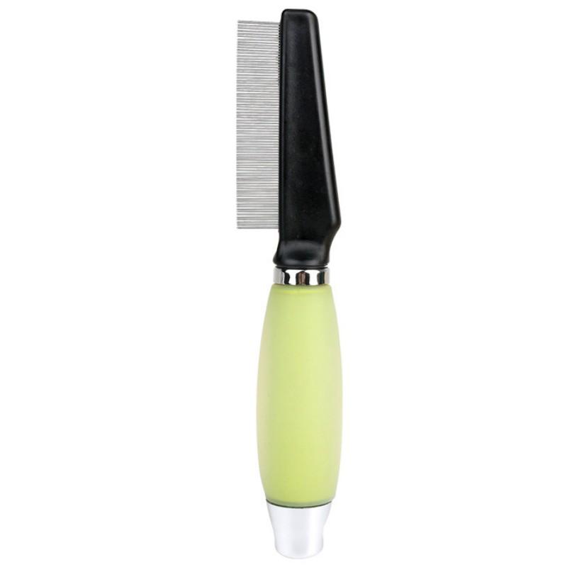 Dog Comb Pet Hair Remover Massage Cat Brush Silicone Handle Combs for Cats Hair Knot Opening Dog Grooming Brush Pets Acessorios