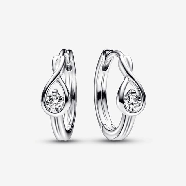 Красные круглые сверкающие серьги-кольца синие прямоугольные сверкающие женские серьги 25 пробы из серебра розового золота, новый очаровательный подарок для вечеринки