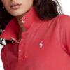 Polo Ralph Lauren Embroidered Decoration Solid Color Vintage Short Sleeve Polo Shirt Slim Fit Women tops WMPOKNINN820482-610
